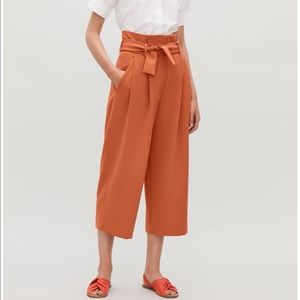 Cos paper bag culottes